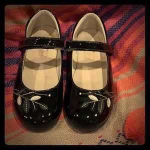 Kai Black Patent Leather Mary Jane Girls Size 1y
